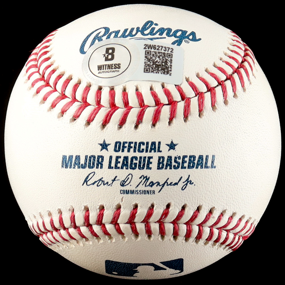 Adrian Beltre Signed OML Baseball Inscribed "HOF 2024" (Beckett) at PristineAuction.com Adrian Beltre Signed OML Baseball Inscribed "HOF 2024" (Beckett) at PristineAuction.com