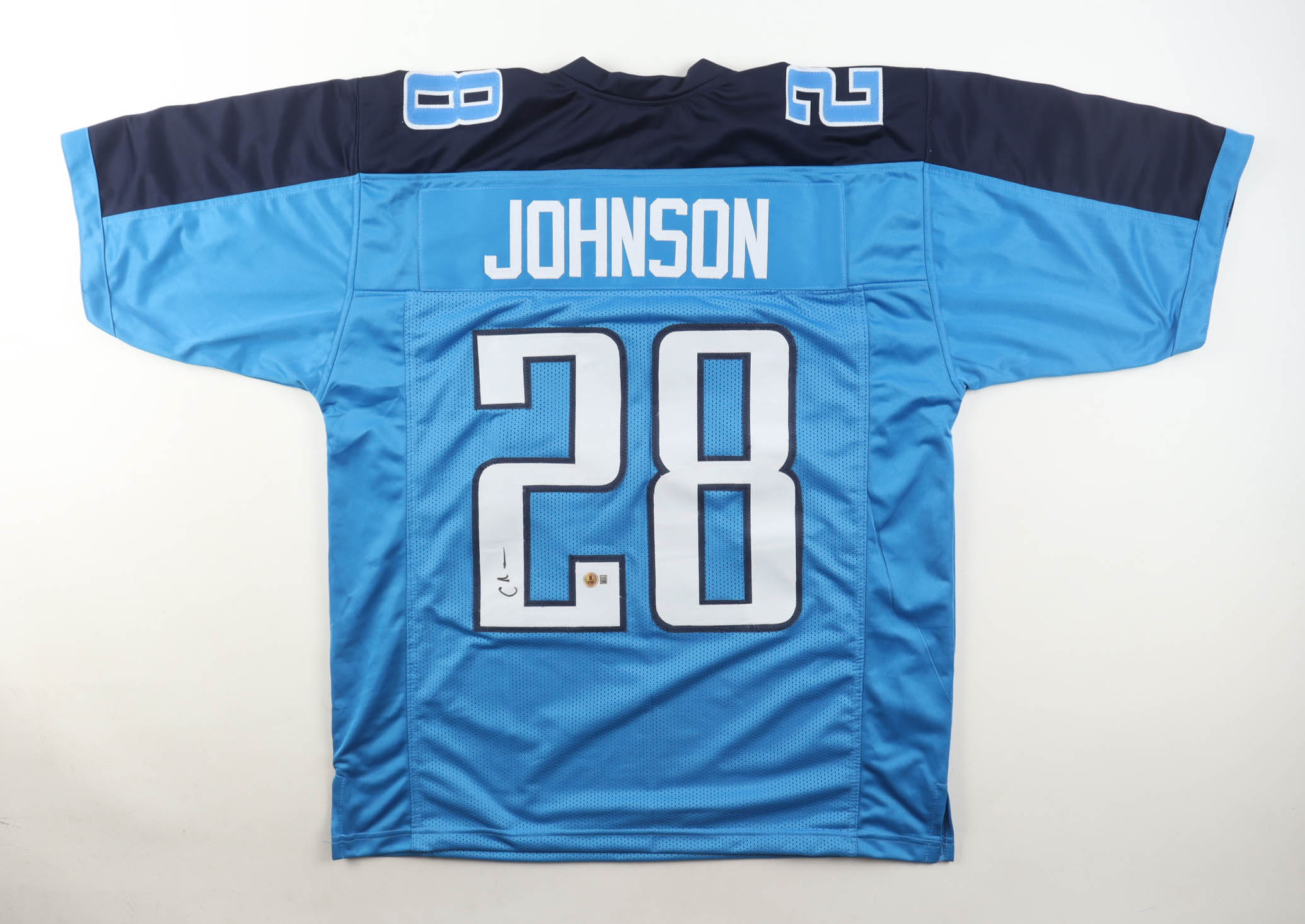 Chris Johnson Signed Jersey (Beckett) at PristineAuction.com Chris Johnson Signed Jersey (Beckett) at PristineAuction.com