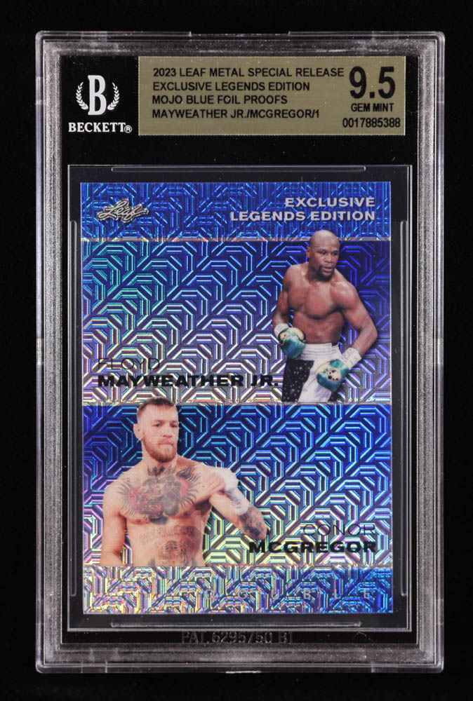 thumbnail image 2 of 2023 Leaf Prized Legends Edition Conor McGregor #02 MMA Trading Card – Exclusive 2 of 3
