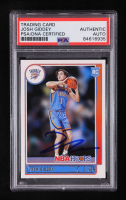 Josh Giddey Signed 2021-22 Hoops #202 RC (PSA | Auto Grade PSA Authentic) at PristineAuction.com
