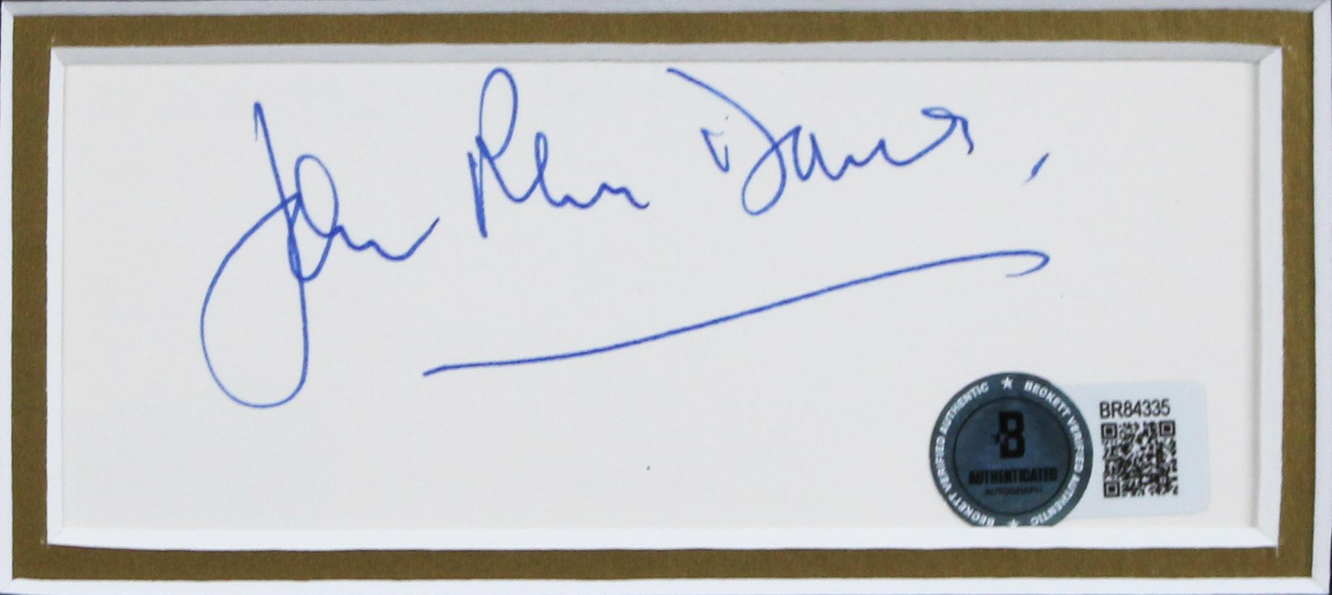 John Rhys-Davies Signed "Lord of the Rings" Custom Framed Cut Display (Beckett) at PristineAuction.com John Rhys-Davies Signed "Lord of the Rings" Custom Framed Cut Display (Beckett) at PristineAuction.com