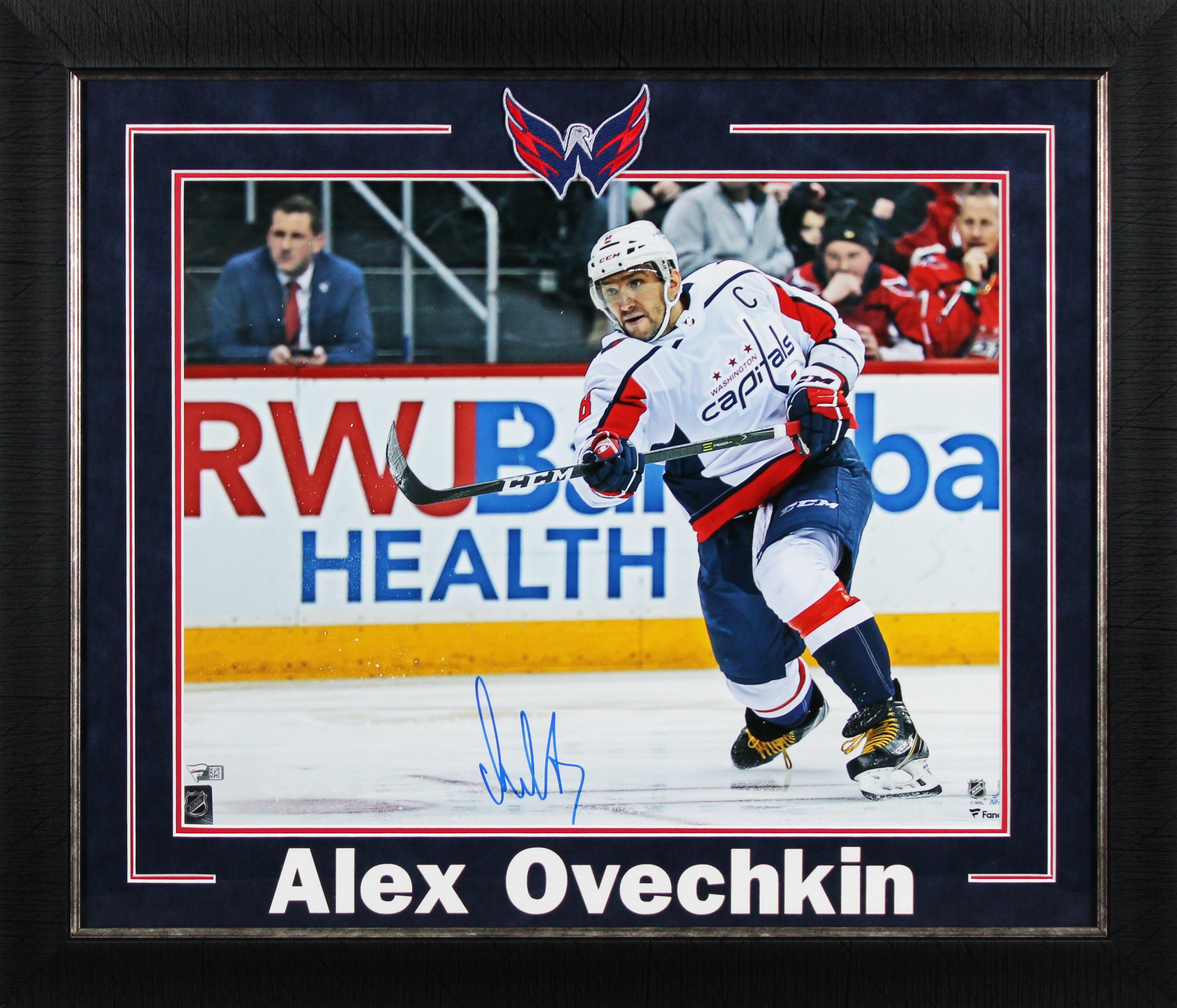 Alex Ovechkin Signed Capitals Custom Framed Photo (Fanatics) at PristineAuction.com Alex Ovechkin Signed Capitals Custom Framed Photo (Fanatics) at PristineAuction.com