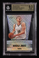 Nikola Jokic 2023 Leaf Metal Special Release Legend Silver Mojo Black Foil Proofs #LS16 #1/1 (BGS 9.5) at PristineAuction.com
