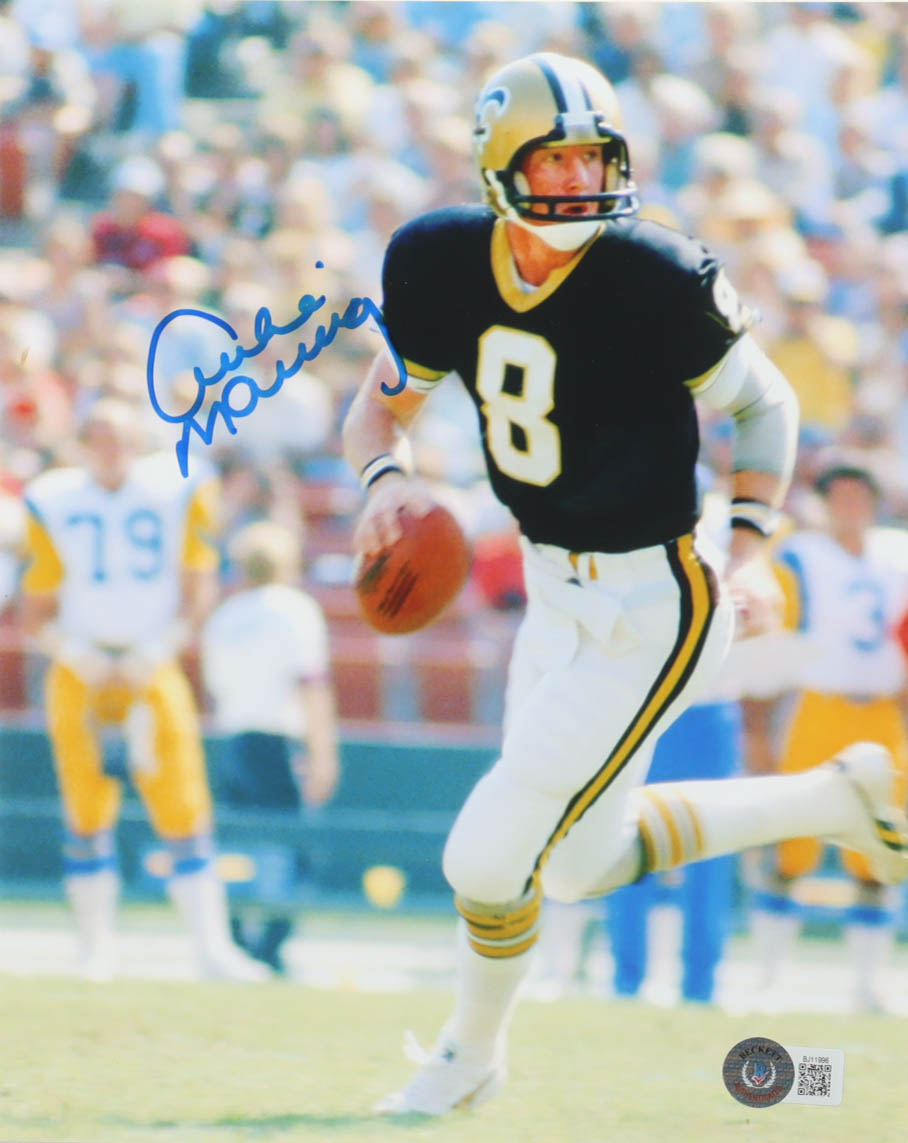 Archie Manning Signed Saints 8x10 Photo (Beckett) at PristineAuction.com Archie Manning Signed Saints 8x10 Photo (Beckett) at PristineAuction.com