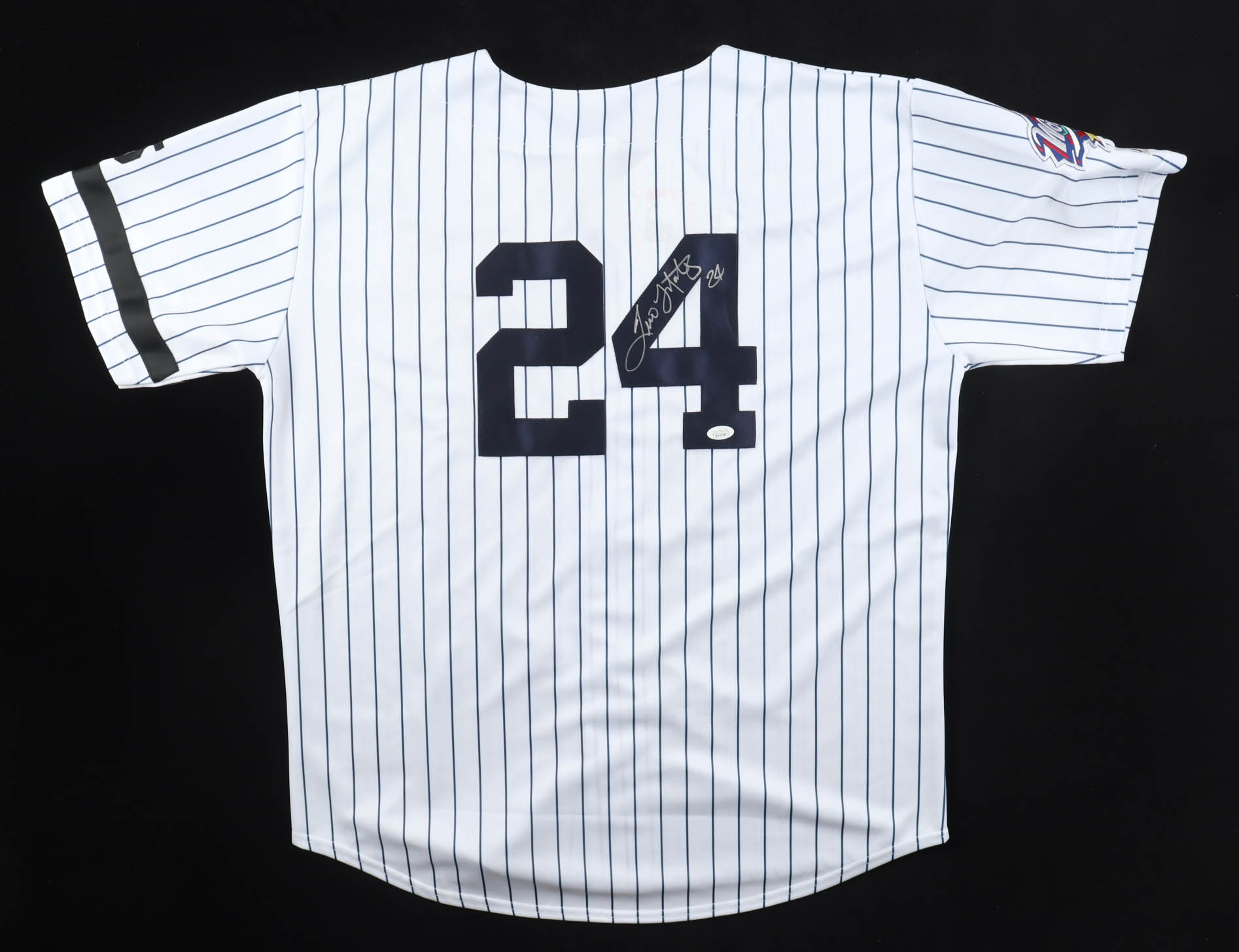 Tino Martinez Signed Yankees Jersey With 1999 World Series Patch (JSA) at PristineAuction.com Tino Martinez Signed Yankees Jersey With 1999 World Series Patch (JSA) at PristineAuction.com