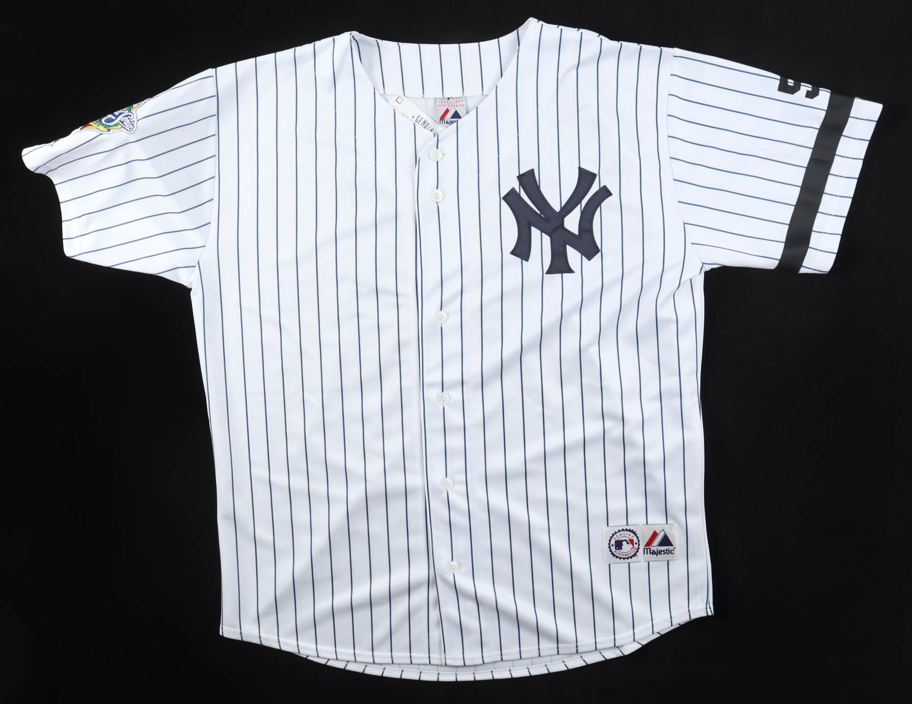 Tino Martinez Signed Yankees Jersey With 1999 World Series Patch (JSA) at PristineAuction.com Tino Martinez Signed Yankees Jersey With 1999 World Series Patch (JSA) at PristineAuction.com
