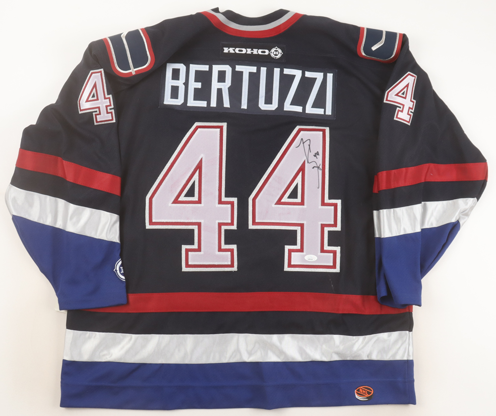 Todd Bertuzzi Signed Canucks KOHO Authentic Jersey (JSA) at PristineAuction.com Todd Bertuzzi Signed Canucks KOHO Authentic Jersey (JSA) at PristineAuction.com