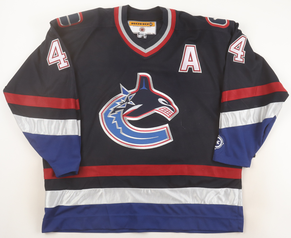 Todd Bertuzzi Signed Canucks KOHO Authentic Jersey (JSA) at PristineAuction.com Todd Bertuzzi Signed Canucks KOHO Authentic Jersey (JSA) at PristineAuction.com