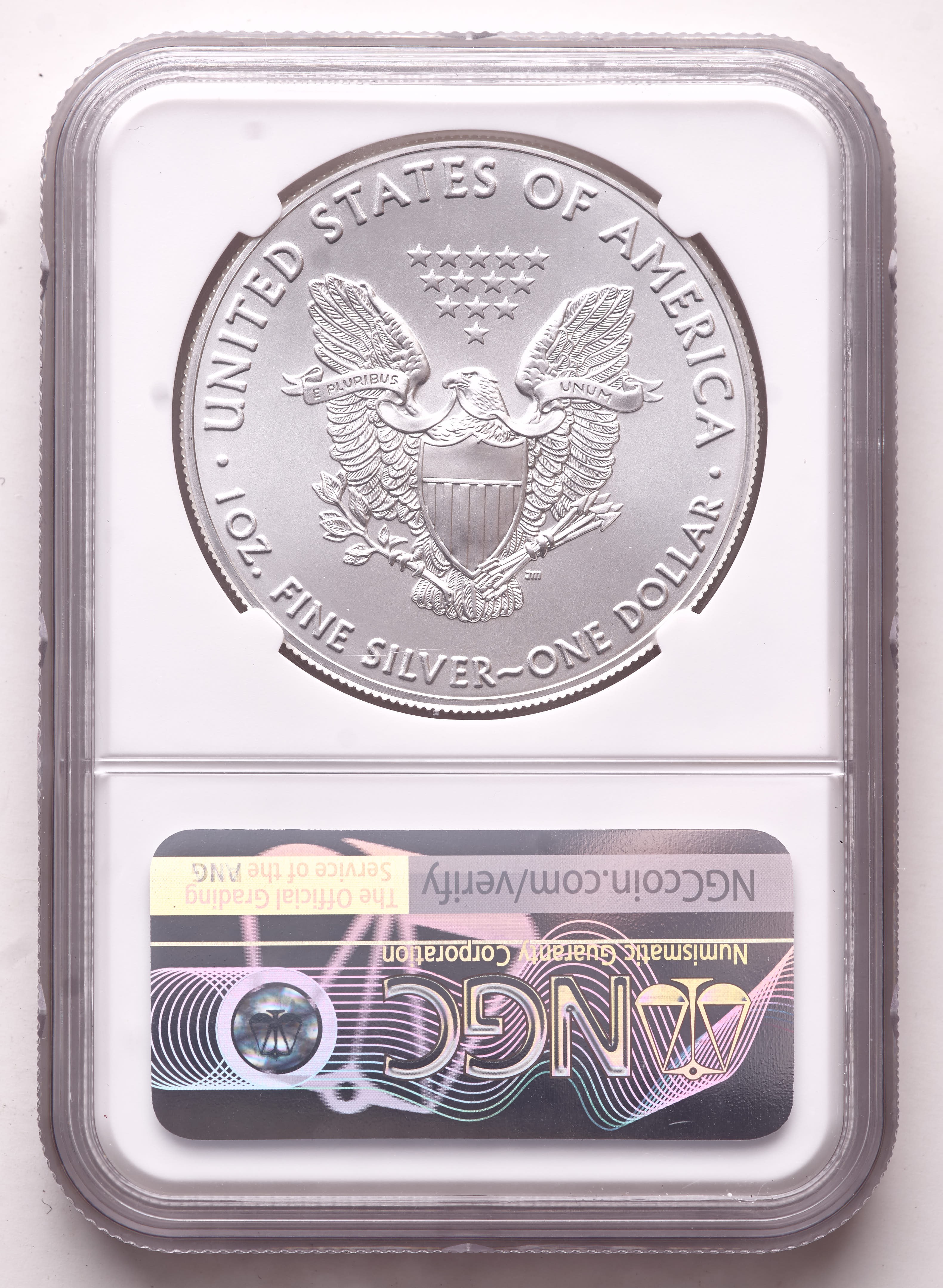 2020 American Silver Eagle $1 One Dollar Coin - Struck At West Point (NGC MS70) at PristineAuction.com 2020 American Silver Eagle $1 One Dollar Coin - Struck At West Point (NGC MS70) at PristineAuction.com