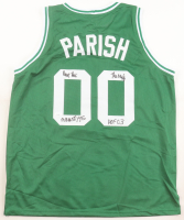 Robert Parish Signed Jersey Inscribed "The Chief", "NBA 50/75", & "HOF 03" (JSA) at PristineAuction.com