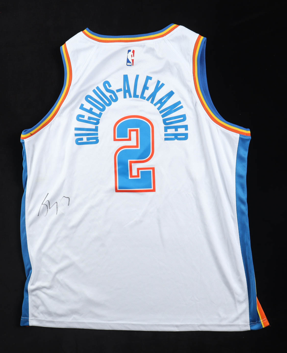 Shai Gilgeous-Alexander Signed Thunder Nike Authentic Jersey (Beckett) at PristineAuction.com Shai Gilgeous-Alexander Signed Thunder Nike Authentic Jersey (Beckett) at PristineAuction.com