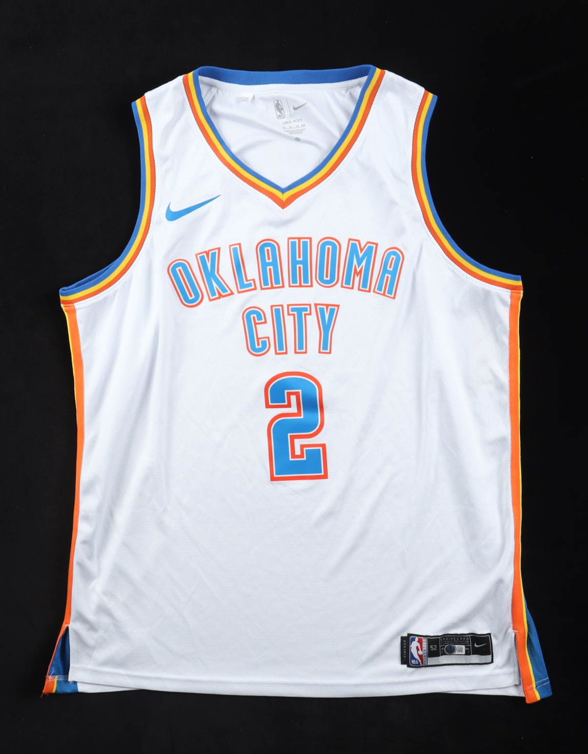 Shai Gilgeous-Alexander Signed Thunder Nike Authentic Jersey (Beckett) at PristineAuction.com Shai Gilgeous-Alexander Signed Thunder Nike Authentic Jersey (Beckett) at PristineAuction.com