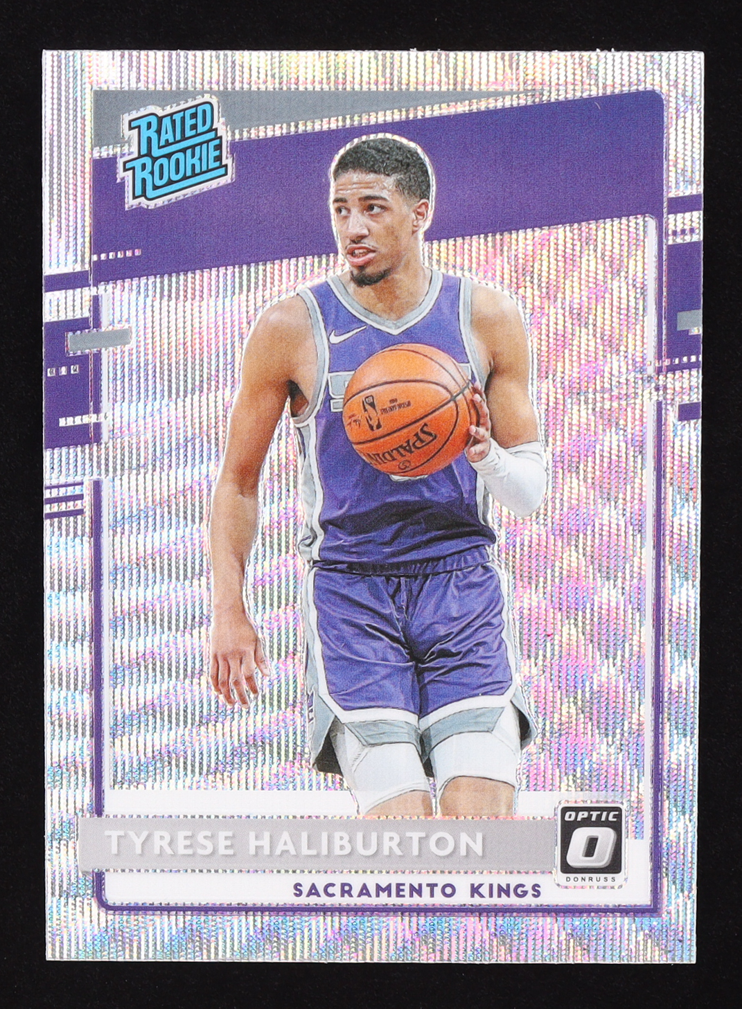 Tyrese Haliburton 2020-21 Donruss Optic Fanatics Box Set #162 RR RC at PristineAuction.com Tyrese Haliburton 2020-21 Donruss Optic Fanatics Box Set #162 RR RC at PristineAuction.com