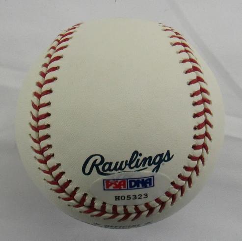 Andre Dawson Signed OML Baseball Inscribed "77 NL ROY" (PSA) at PristineAuction.com Andre Dawson Signed OML Baseball Inscribed "77 NL ROY" (PSA) at PristineAuction.com
