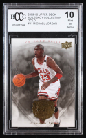 Michael Jordan 2009-10 Upper Deck Michael Jordan Legacy Collection Gold #31 (BCCG 10) at PristineAuction.com