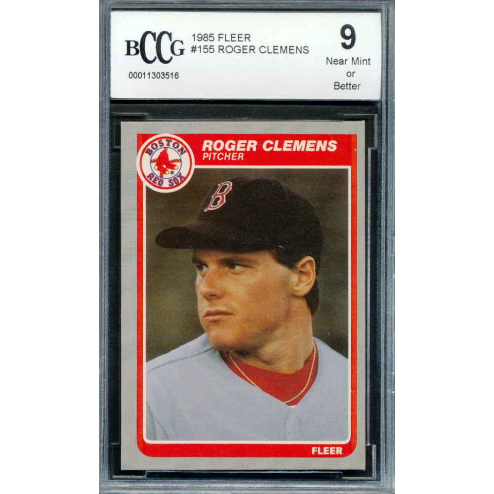 Roger Clemens 1985 Fleer #155 RC (BCCG 9) | Pristine Auction