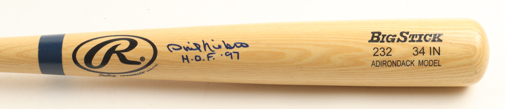 Phil Niekro Signed Rawlings Adirondack Model Baseball Bat Inscribed "H.O.F. '97" (Beckett) at PristineAuction.com Phil Niekro Signed Rawlings Adirondack Model Baseball Bat Inscribed "H.O.F. '97" (Beckett) at PristineAuction.com