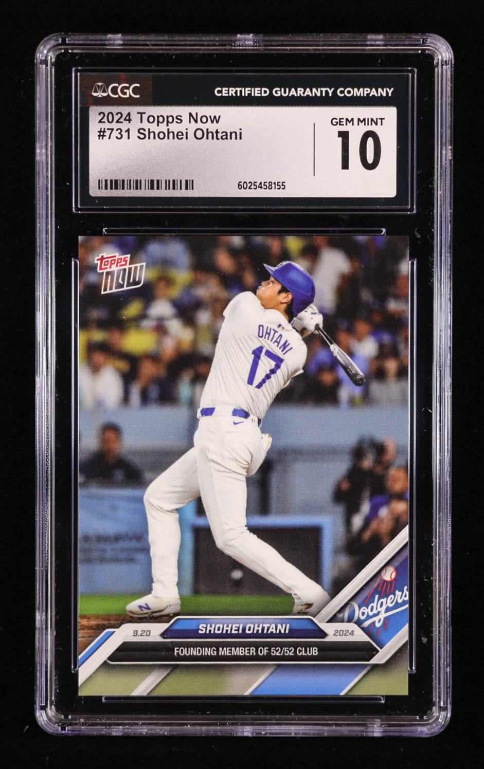 Shohei Ohtani 2024 Topps Now #731 (BGS 10) at PristineAuction.com Shohei Ohtani 2024 Topps Now #731 (BGS 10) at PristineAuction.com