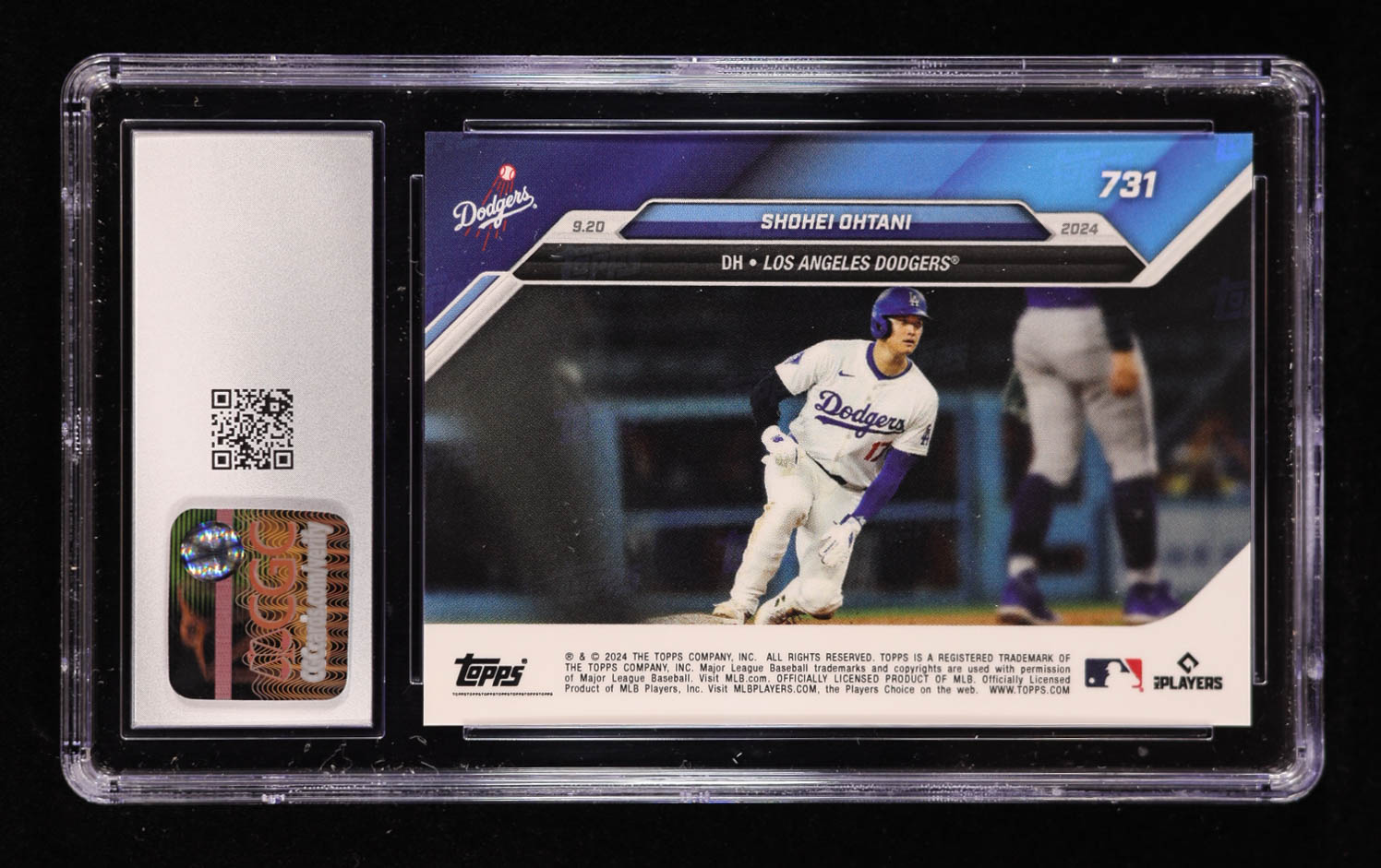 Shohei Ohtani 2024 Topps Now #731 (BGS 10) at PristineAuction.com Shohei Ohtani 2024 Topps Now #731 (BGS 10) at PristineAuction.com