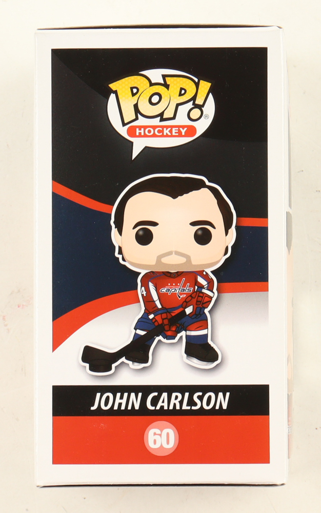John Carlson Signed Capitals #60 Funko Pop! Vinyl Figure (Beckett) at PristineAuction.com John Carlson Signed Capitals #60 Funko Pop! Vinyl Figure (Beckett) at PristineAuction.com