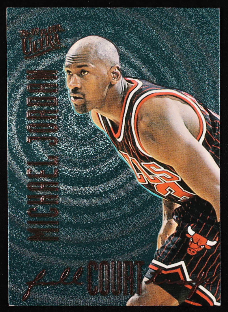 Michael Jordan 1996-97 Ultra Full Court Trap #1 at PristineAuction.com Michael Jordan 1996-97 Ultra Full Court Trap #1 at PristineAuction.com