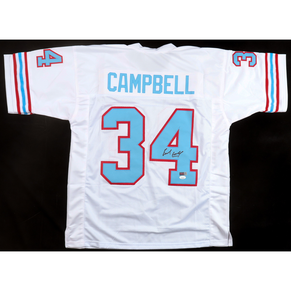 Earl Campbell Jersey Earl Campbell Signed Houston Oilers Jersey