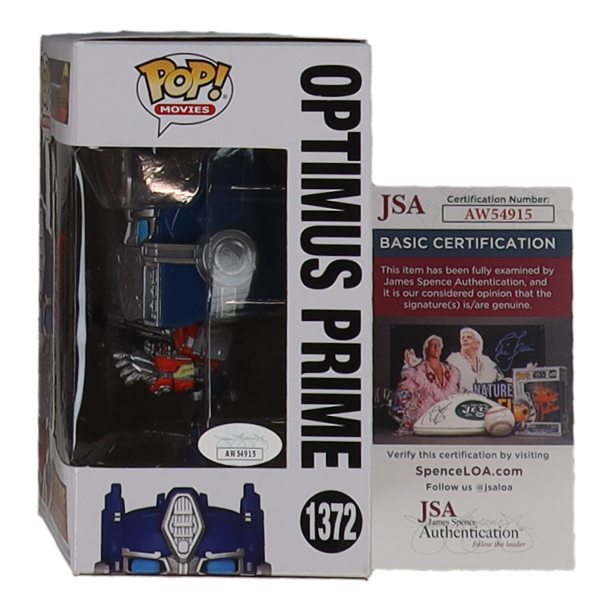 Peter Cullen Signed "Transformers: Rise of the Beasts" #1372 Optimus Prime Funko Pop! Vinyl Figure (JSA) at PristineAuction.com Peter Cullen Signed "Transformers: Rise of the Beasts" #1372 Optimus Prime Funko Pop! Vinyl Figure (JSA) at PristineAuction.com