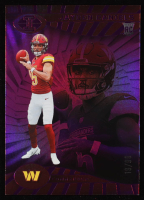 Jayden Daniels 2024 Panini Illusions Trophy Collection Purple #93 RC #19/99 at PristineAuction.com