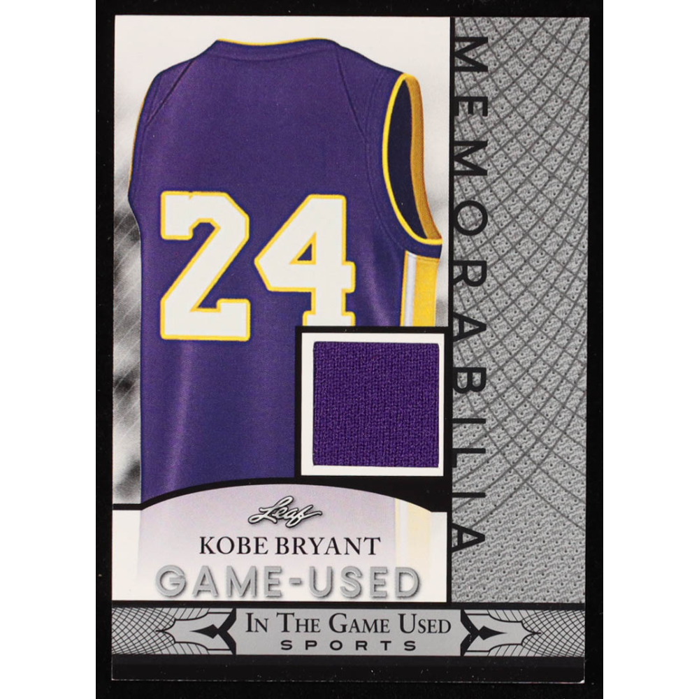 男女兼用 ITG Leaf 2024 Bryant Kobe Used Memorabilia Game-Used Sports その他