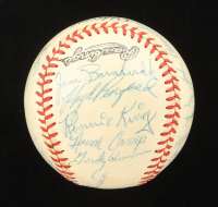 OL Baseball Signed by (21) with Rocky Colavito, Bob Graber, Joe Caffie, Ronnie King (Beckett) at PristineAuction.com