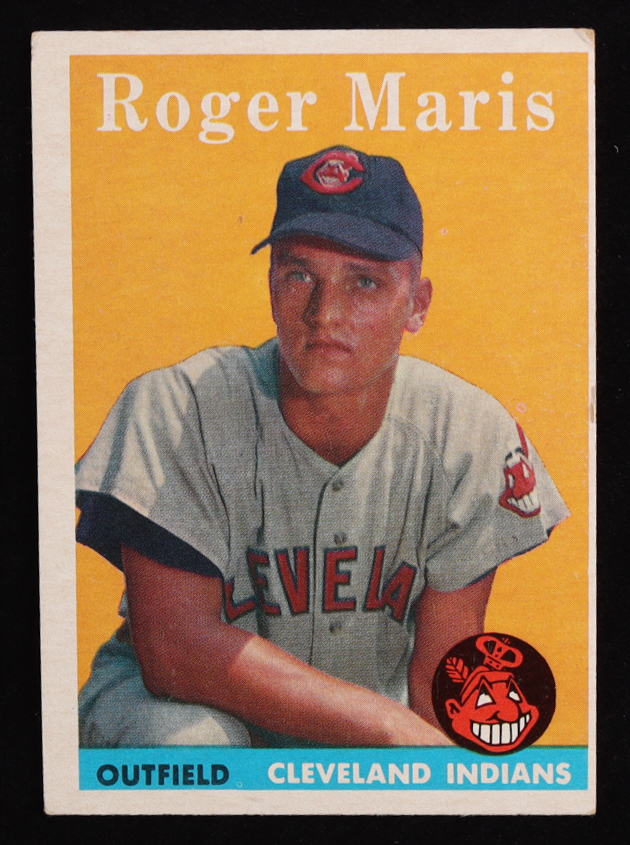 Roger Maris 1958 Topps #47 RC at PristineAuction.com Roger Maris 1958 Topps #47 RC at PristineAuction.com