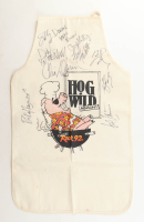 "Little Feat" Band Apron Signed by (8) with Fred Tackett, Richie Hayward, Paul Barrere, Kenny Gradney Inscribed "Dan You The Man!" & "Daniel Keep Rockin'" (Beckett) at PristineAuction.com
