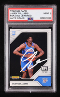 Jalen Williams Signed 2022-23 Panini Instant RPS First Look #RPS11 RC (PSA 9) at PristineAuction.com