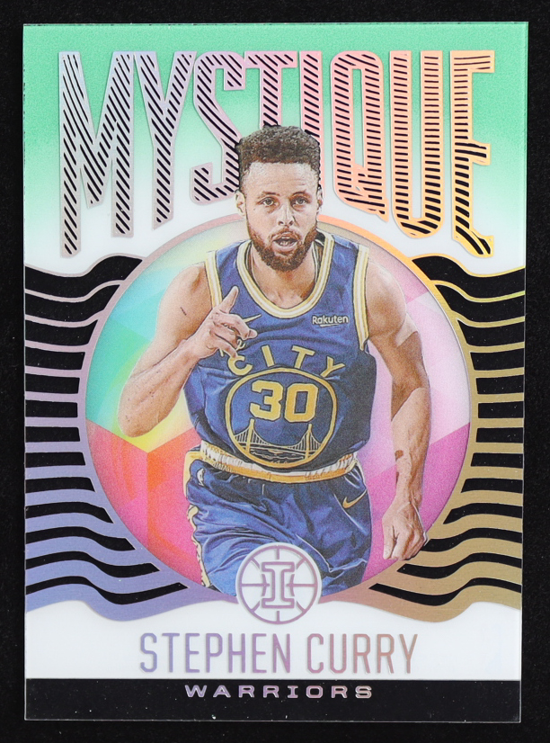 Stephen Curry 2020-21 Panini Illusions Mystique Emerald #13 at PristineAuction.com Stephen Curry 2020-21 Panini Illusions Mystique Emerald #13 at PristineAuction.com
