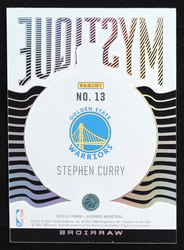Stephen Curry 2020-21 Panini Illusions Mystique Emerald #13 at PristineAuction.com Stephen Curry 2020-21 Panini Illusions Mystique Emerald #13 at PristineAuction.com
