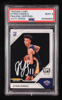 Dyson Daniels Signed 2022-23 Panini Instant RPS First Look #RPS7 RC (PSA 9) at PristineAuction.com