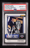 Dyson Daniels Signed 2022-23 Panini Instant Draft Night #DN8 RC (PSA 10) at PristineAuction.com