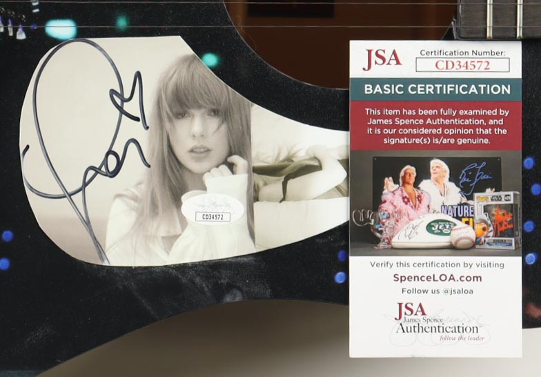 Taylor Swift Signed 38" Acoustic Guitar (JSA) at PristineAuction.com Taylor Swift Signed 38" Acoustic Guitar (JSA) at PristineAuction.com