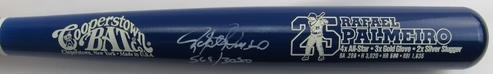 Rafael Palmeiro Signed Cooperstown Bat Co. Commemorative Baseball Bat Inscribed "569/3020" (JSA) at PristineAuction.com Rafael Palmeiro Signed Cooperstown Bat Co. Commemorative Baseball Bat Inscribed "569/3020" (JSA) at PristineAuction.com