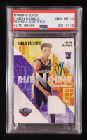 Dyson Daniels Signed 2022-23 Hoops Rise N Shine Memorabilia #25 RC (PSA 10) at PristineAuction.com