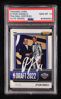 Dyson Daniels Signed 2022-23 Panini Instant Draft Night #DN8 RC (PSA 10) at PristineAuction.com