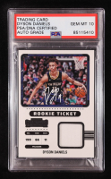 Dyson Daniels Signed 2022-23 Panini Contenders Rookie Ticket Swatches #10 RC (PSA 10) at PristineAuction.com