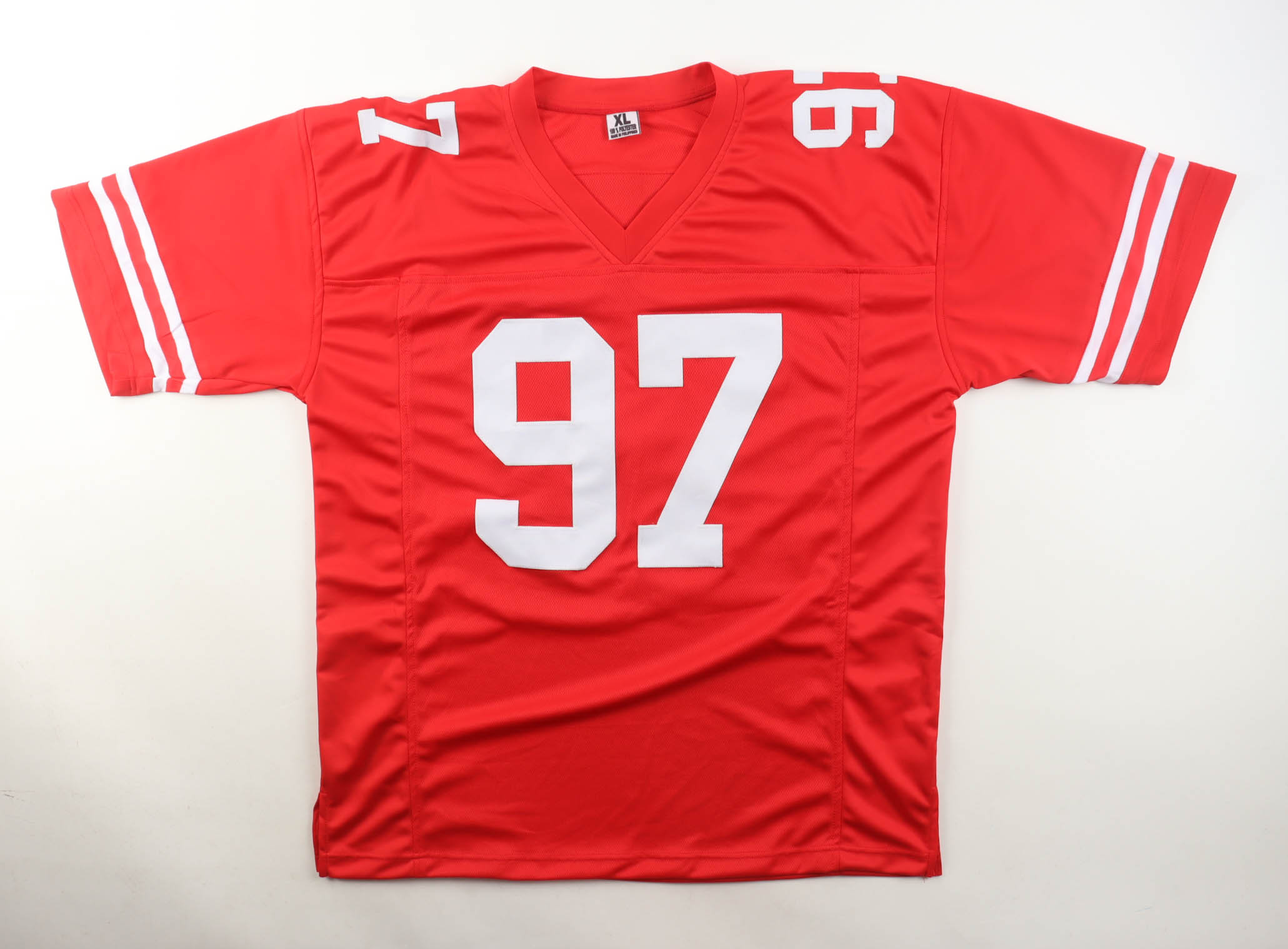 Jason Peters & Grant Wistrom Signed Jersey (PSA) at PristineAuction.com Jason Peters & Grant Wistrom Signed Jersey (PSA) at PristineAuction.com