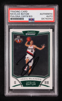 Nicolas Batum Signed 2008-09 Bowman Chrome #148 RC (PSA Authentic) at PristineAuction.com