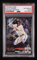 Heliot Ramos Signed 2017 Bowman Chrome Draft #BDC12 (PSA Authentic) at PristineAuction.com