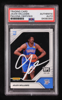 Jalen Williams Signed 2022-23 Panini Instant RPS First Look #RPS11 RC (PSA Authentic) at PristineAuction.com