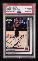 Jabari Smith Jr. Signed 2022-23 Panini Instant #7 RC (PSA Authentic) at PristineAuction.com