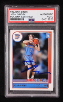 Josh Giddey Signed 2021-22 Hoops #202 RC (PSA Authentic) at PristineAuction.com
