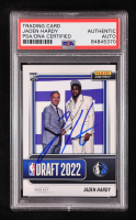 Jaden Hardy Signed 2022-23 Panini Instant Draft Night #DN24 RC (PSA Authentic) at PristineAuction.com