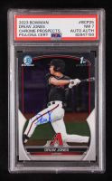 Druw Jones Signed 2023 Bowman Chrome Prospects #BCP25 (PSA 7) at PristineAuction.com